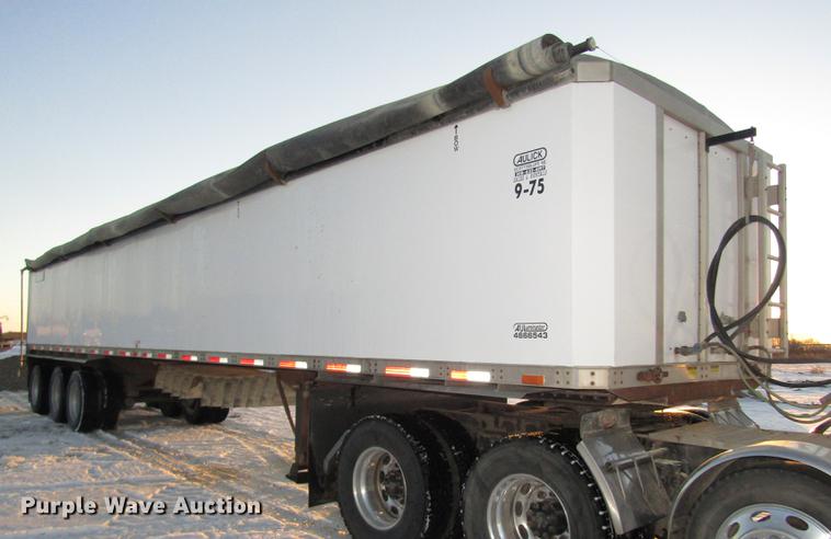 image for item DD2949 2009 Aulick Aluminator 9-75 live bottom trailer