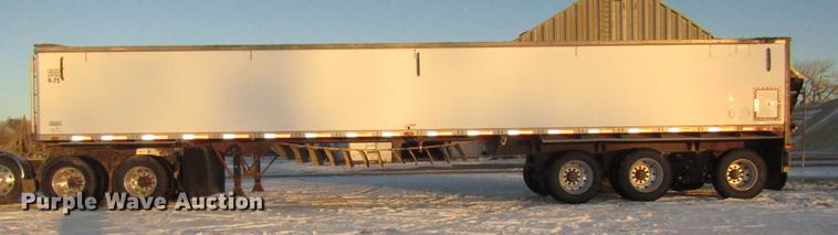 image for item DD2949 2009 Aulick Aluminator 9-75 live bottom trailer