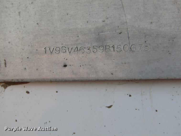 image for item DD2949 2009 Aulick Aluminator 9-75 live bottom trailer