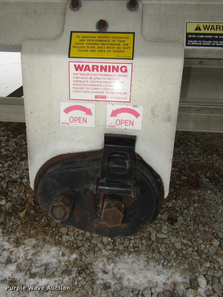 image for item DD2954 2012 Timpte Super Hopper double hopper bottom grain trailer