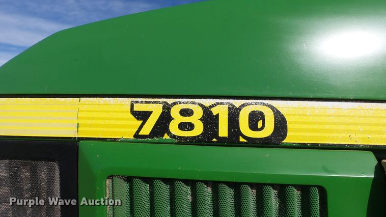 image for item EC9540 1999 John Deere 7810 MFWD tractor