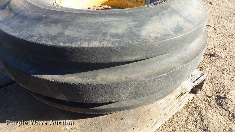4) tires and wheels in Kinsley, KS | Item EF9414 sold | Purple Wave