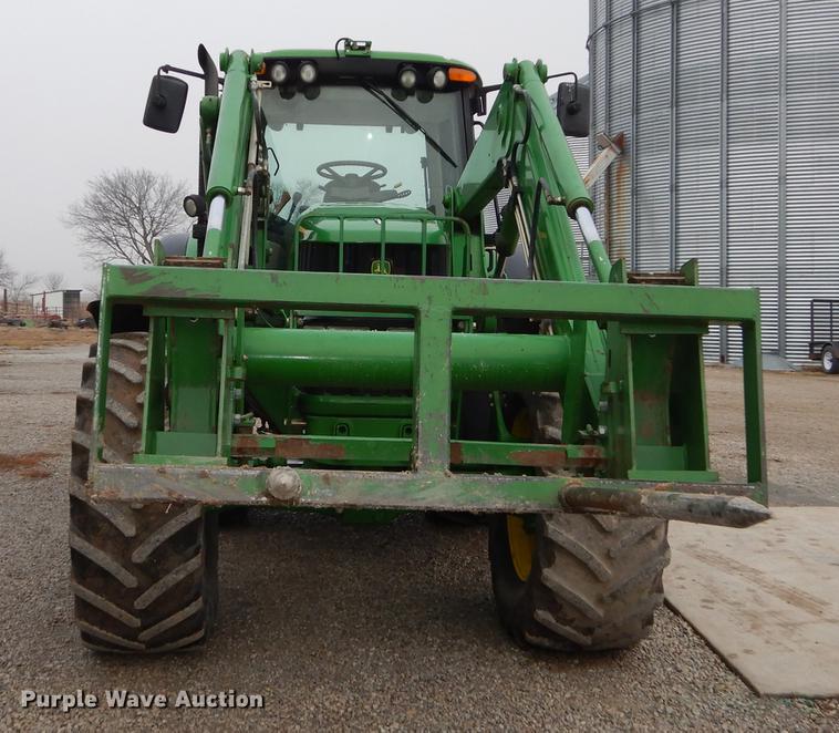 image for item J5515 2007 John Deere 7220 MFWD tractor