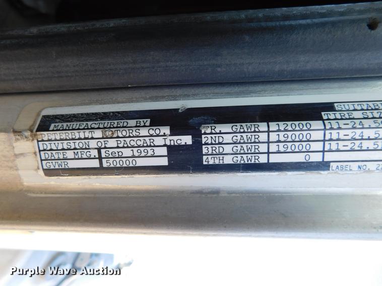 image for item DC8388 1994 Peterbilt 379 semi truck