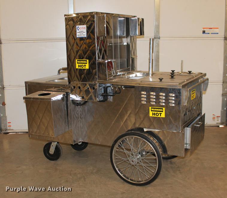 image for item DB5096 Custom Mobile Food Equipment 510 hot dog cart