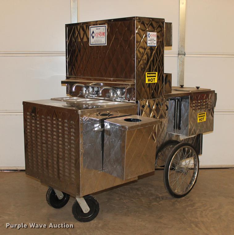 image for item DB5096 Custom Mobile Food Equipment 510 hot dog cart