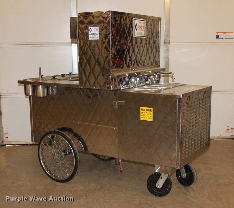 image for item DB5096 Custom Mobile Food Equipment 510 hot dog cart