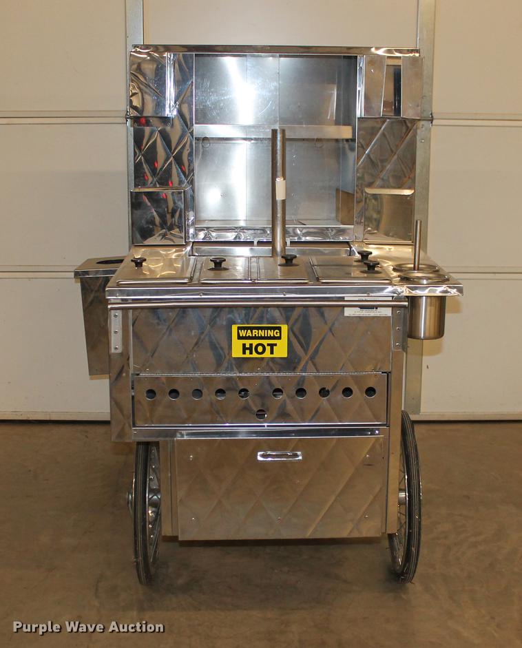 image for item DB5096 Custom Mobile Food Equipment 510 hot dog cart
