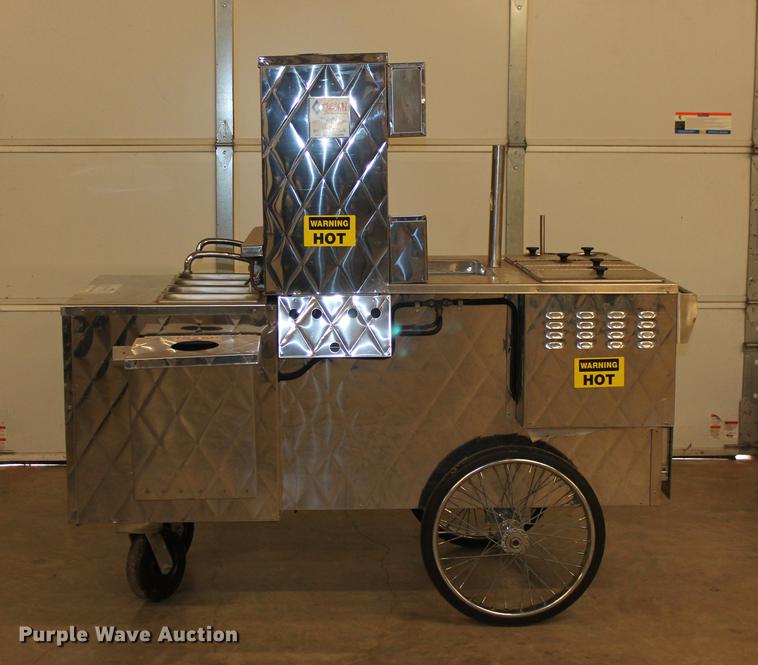 image for item DB5096 Custom Mobile Food Equipment 510 hot dog cart