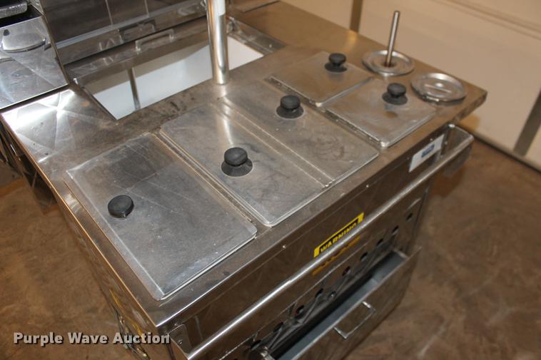 image for item DB5096 Custom Mobile Food Equipment 510 hot dog cart