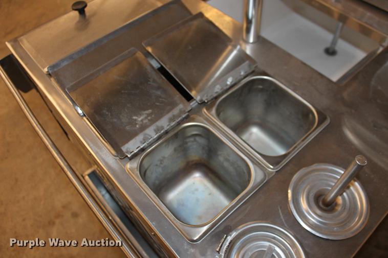 image for item DB5096 Custom Mobile Food Equipment 510 hot dog cart