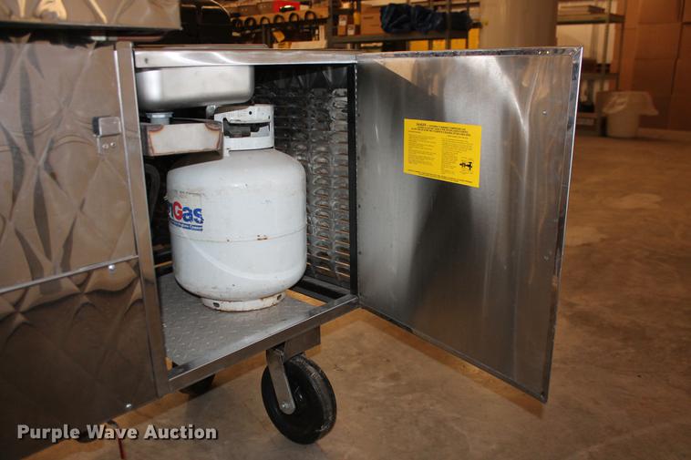 image for item DB5096 Custom Mobile Food Equipment 510 hot dog cart