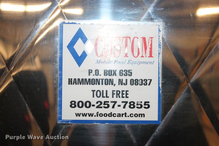 image for item DB5096 Custom Mobile Food Equipment 510 hot dog cart