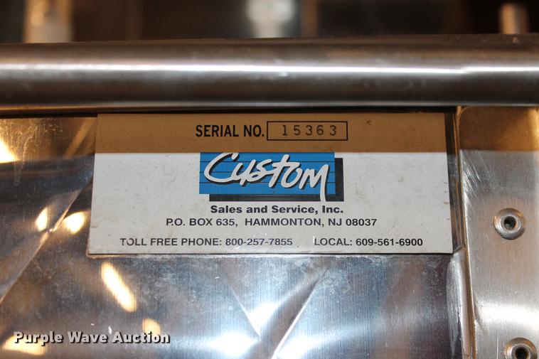 image for item DB5096 Custom Mobile Food Equipment 510 hot dog cart