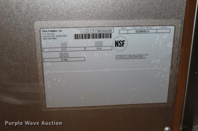 image for item DB5097 Pitco Solstice gas series fryer cooking system