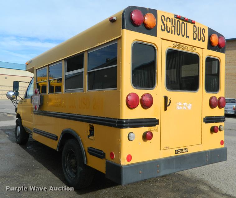 image for item DB6681 1994 Ford E350 school bus