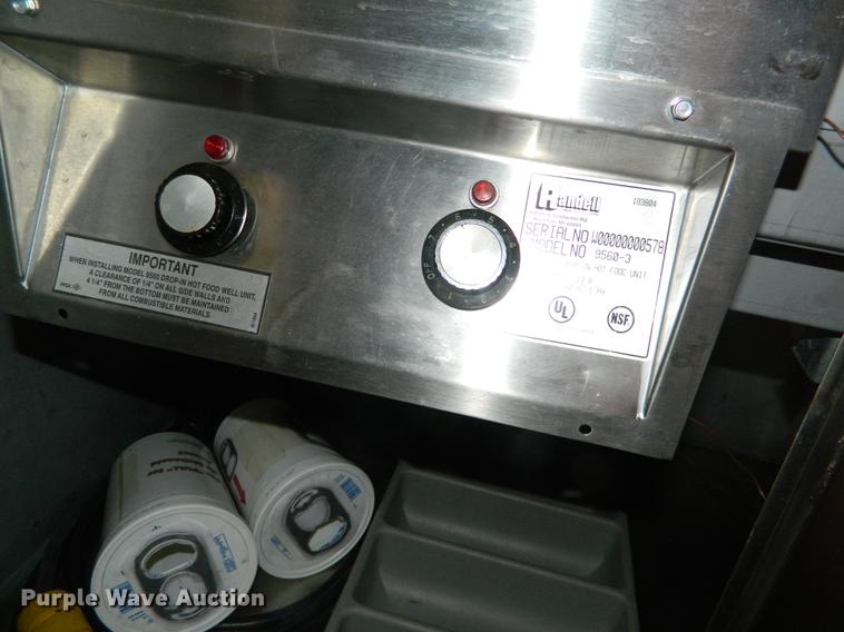 image for item DB9980 International Dispenser Co. stainless steel concession cart