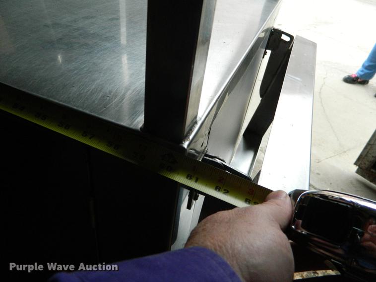 image for item DB9980 International Dispenser Co. stainless steel concession cart