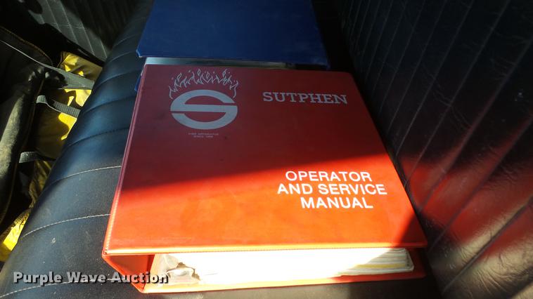 image for item DC0543 1985 Pierce Quint ladder fire truck