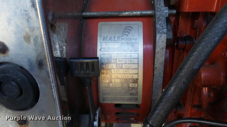 image for item DC0543 1985 Pierce Quint ladder fire truck