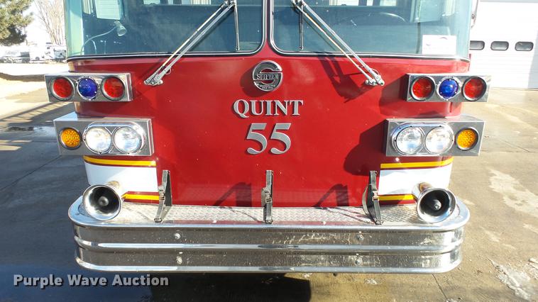 image for item DC0543 1985 Pierce Quint ladder fire truck