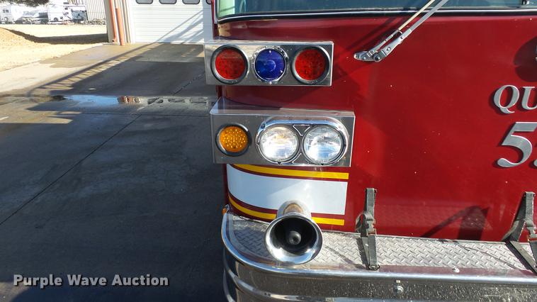 image for item DC0543 1985 Pierce Quint ladder fire truck