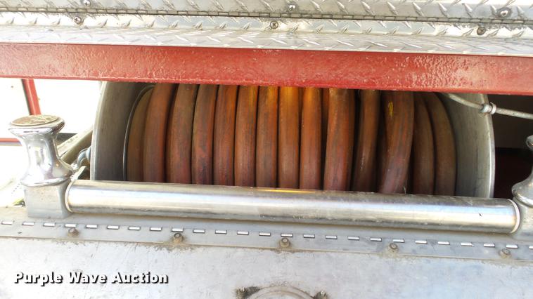 image for item DC0543 1985 Pierce Quint ladder fire truck