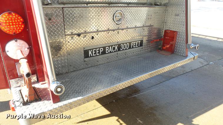 image for item DC0543 1985 Pierce Quint ladder fire truck