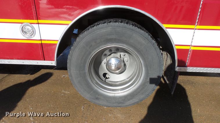 image for item DC0543 1985 Pierce Quint ladder fire truck