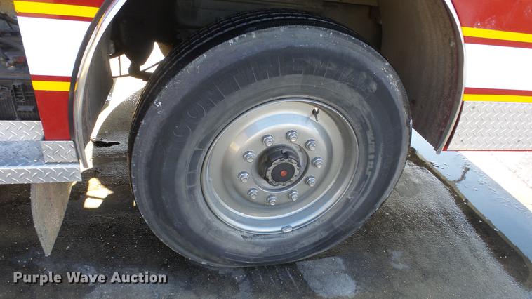 image for item DC0543 1985 Pierce Quint ladder fire truck