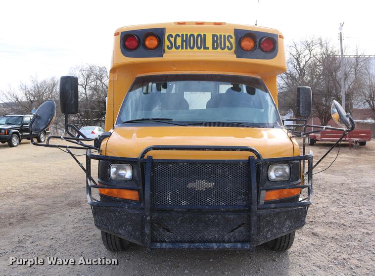 image for item DC3555 2010 Chevrolet Express G3500 Micro Bird school bus