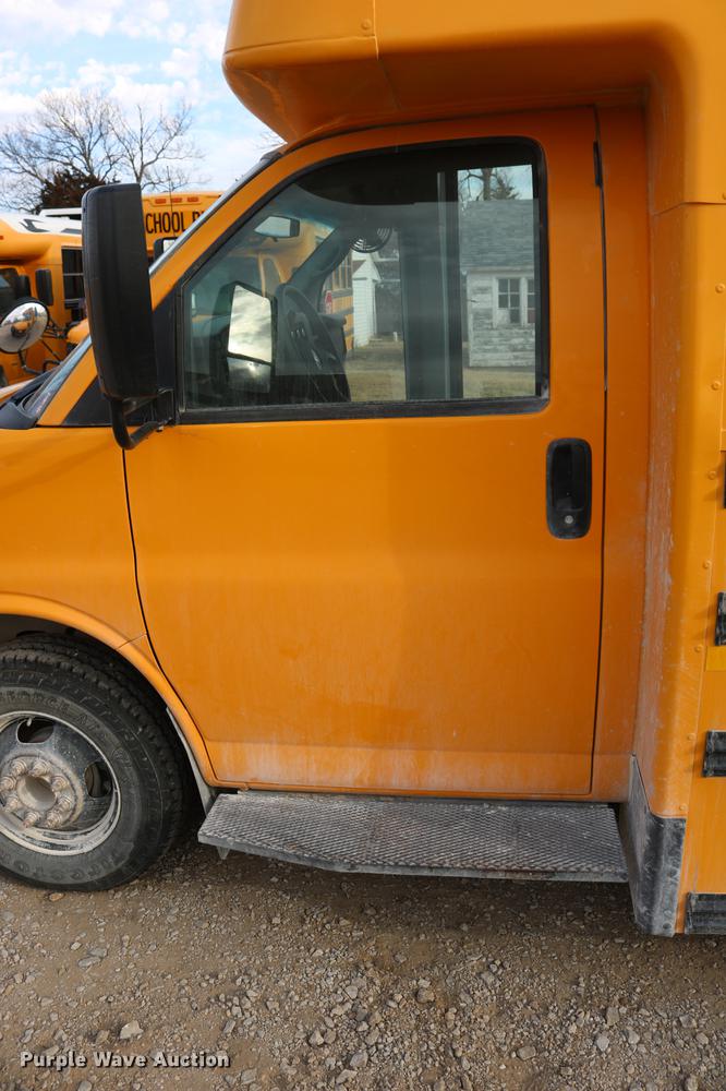 image for item DC3555 2010 Chevrolet Express G3500 Micro Bird school bus