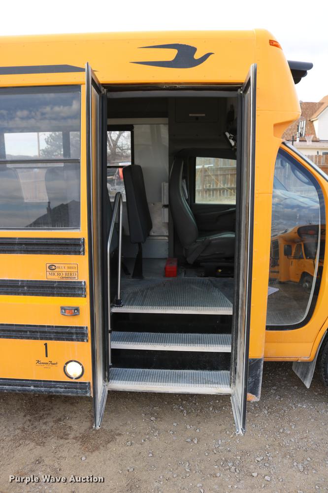 image for item DC3555 2010 Chevrolet Express G3500 Micro Bird school bus