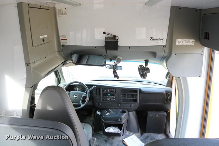 image for item DC3555 2010 Chevrolet Express G3500 Micro Bird school bus