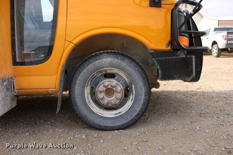 image for item DC3555 2010 Chevrolet Express G3500 Micro Bird school bus