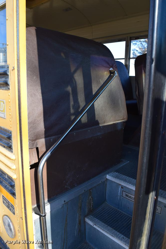 image for item DC3566 1995 Chevrolet Blue Bird school bus