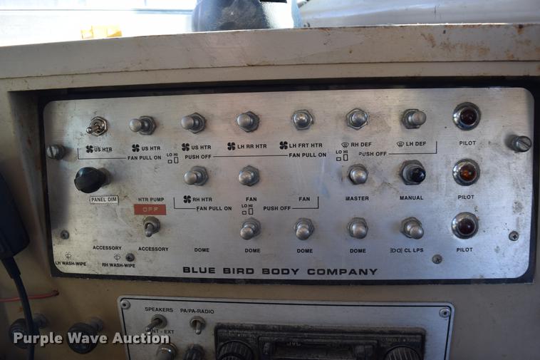 image for item DC3566 1995 Chevrolet Blue Bird school bus