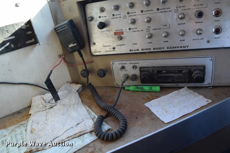 image for item DC3566 1995 Chevrolet Blue Bird school bus