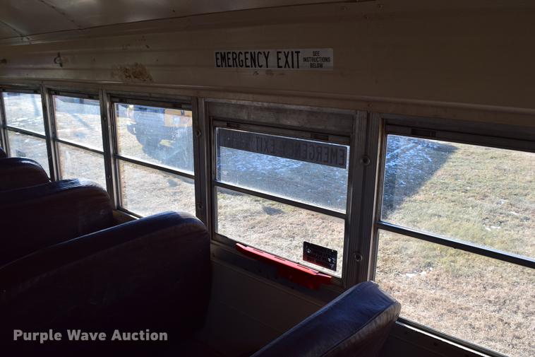 image for item DC3566 1995 Chevrolet Blue Bird school bus