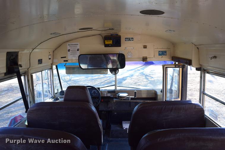 image for item DC3566 1995 Chevrolet Blue Bird school bus