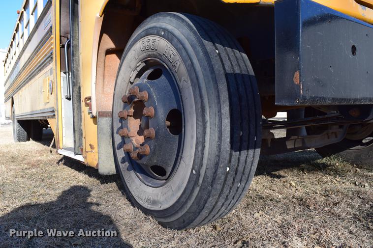 image for item DC3566 1995 Chevrolet Blue Bird school bus