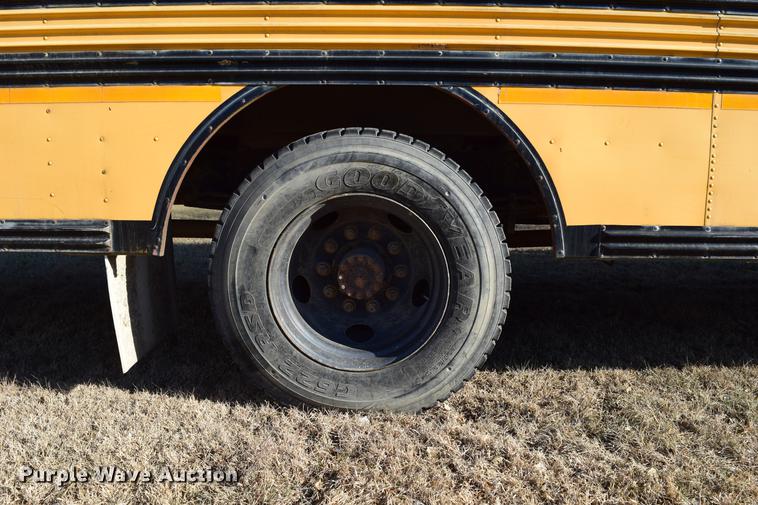 image for item DC3566 1995 Chevrolet Blue Bird school bus