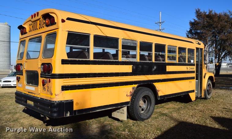 image for item DC3567 1997 Ford Blue Bird school bus