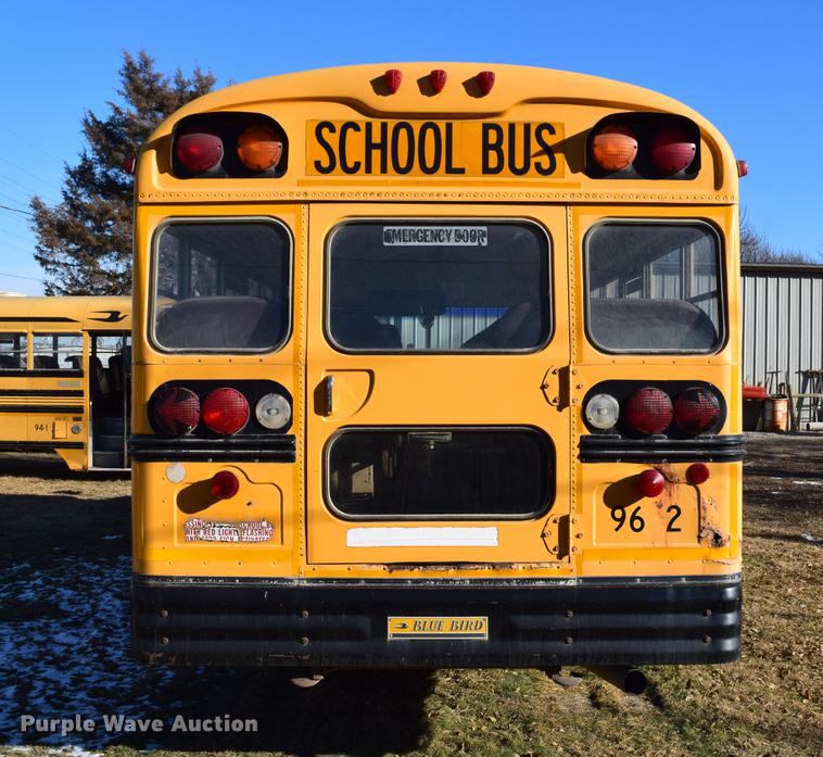 image for item DC3567 1997 Ford Blue Bird school bus