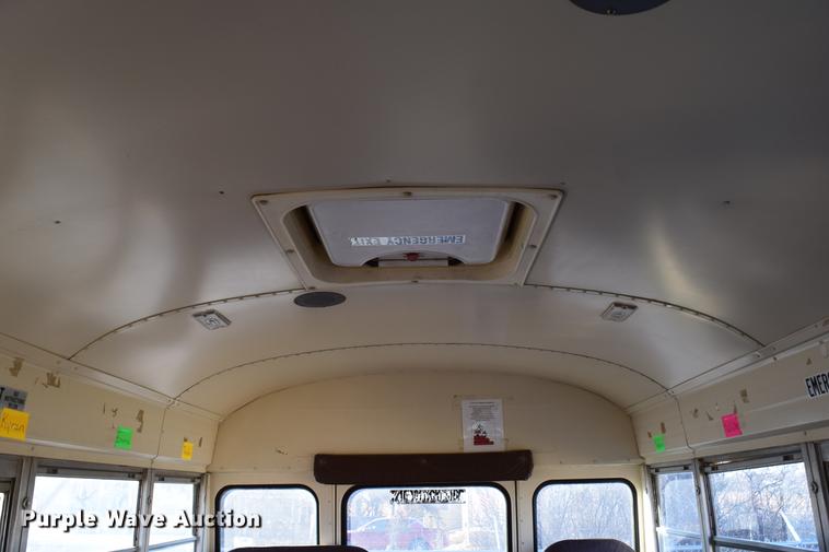 image for item DC3567 1997 Ford Blue Bird school bus