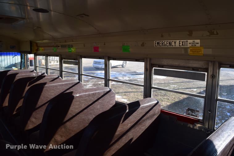 image for item DC3567 1997 Ford Blue Bird school bus