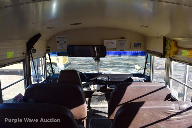 image for item DC3567 1997 Ford Blue Bird school bus