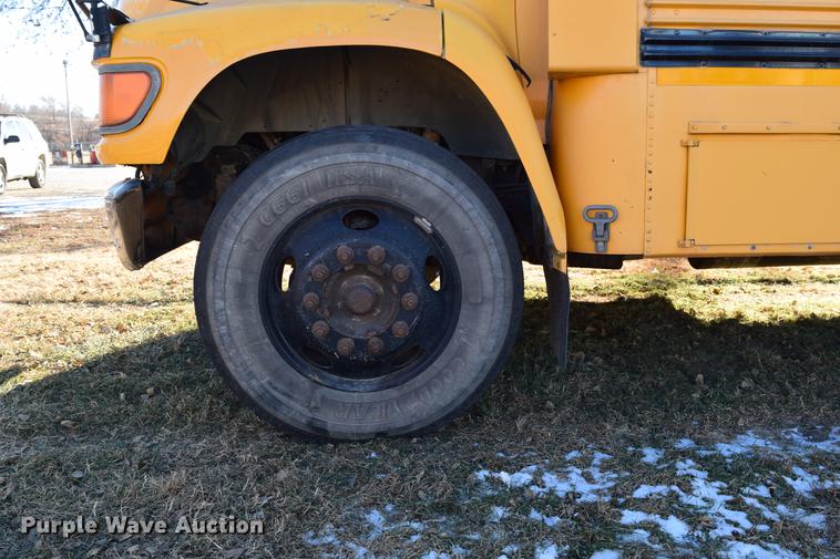 image for item DC3567 1997 Ford Blue Bird school bus