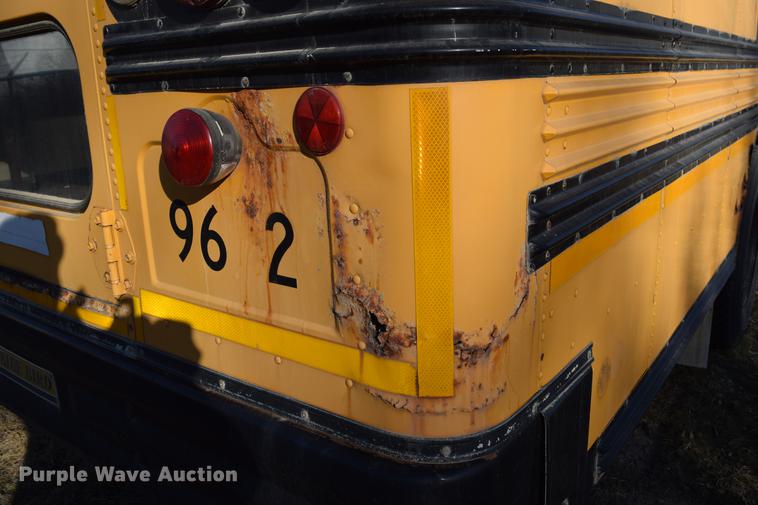 image for item DC3567 1997 Ford Blue Bird school bus