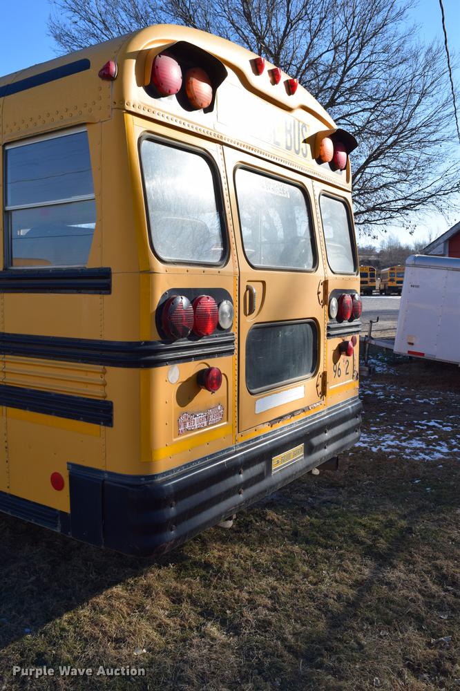 image for item DC3567 1997 Ford Blue Bird school bus